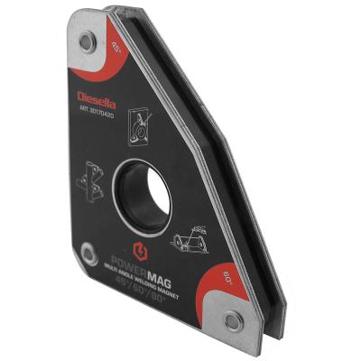 Multivinkel svejsemagnet med 30°/45°/60°/90° vinkler (40kg/390N)